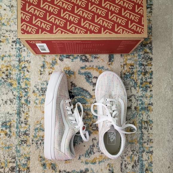 vans old skool rainbow jersey